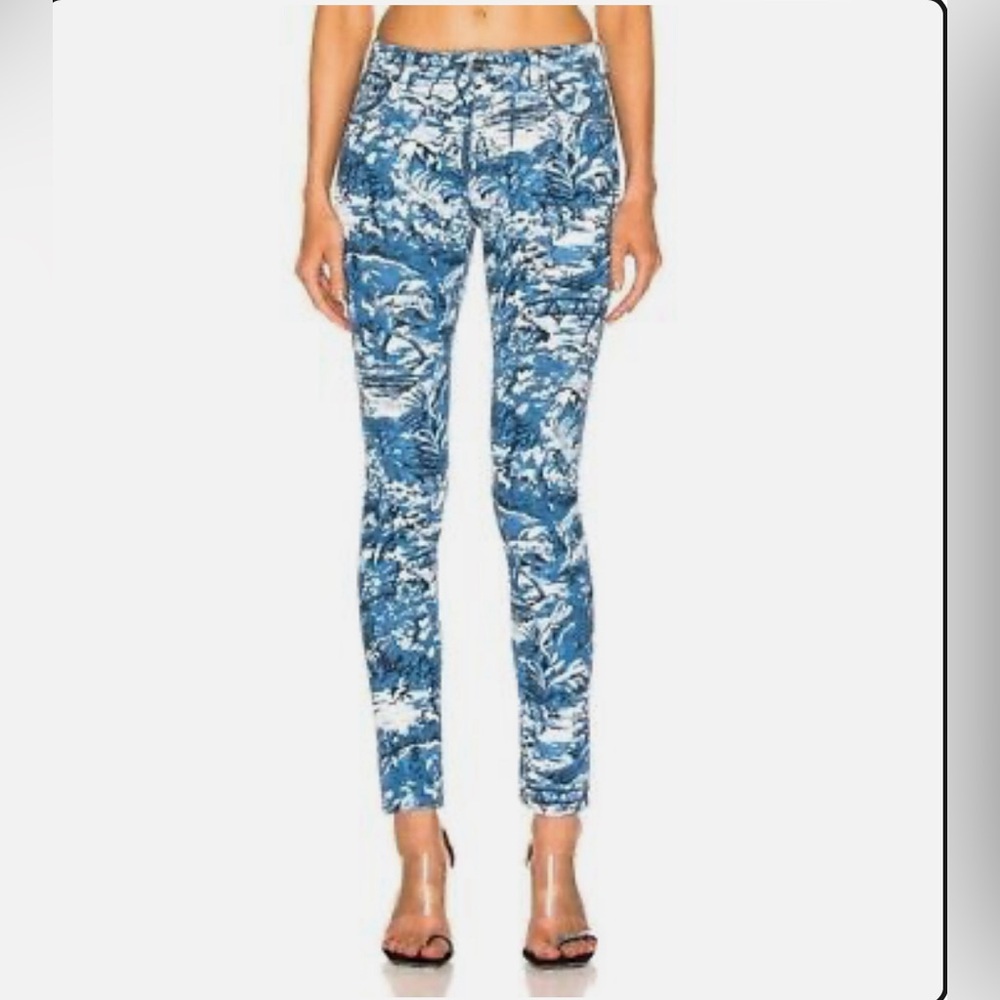Off-White Tapestry Skinny Jeans